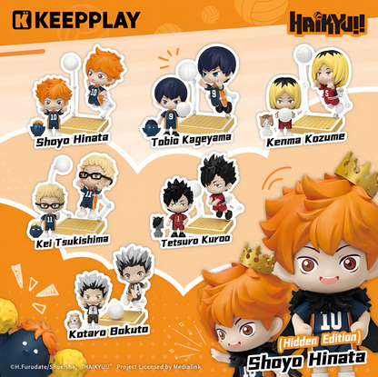 Keepplay Haikyuu!! Flying Volleyball Series Zippie Figure Blind Box
