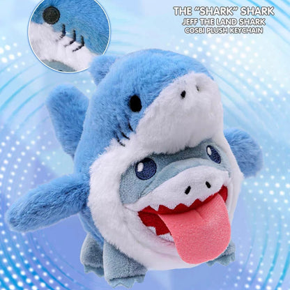 Marvel Jeff the Land Shark Cosbi Plush Keychain Blind Box