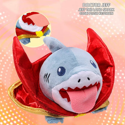 Marvel Jeff the Land Shark Cosbi Plush Keychain Blind Box