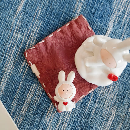 Teeny Mini Anthony Rabbit - 20th Anniversary Artist Series Mini Bean Figures