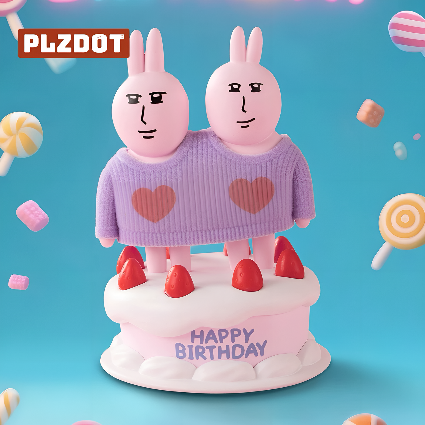 My Friend Rabbit Beautiful Mood Figure Series Blind Box