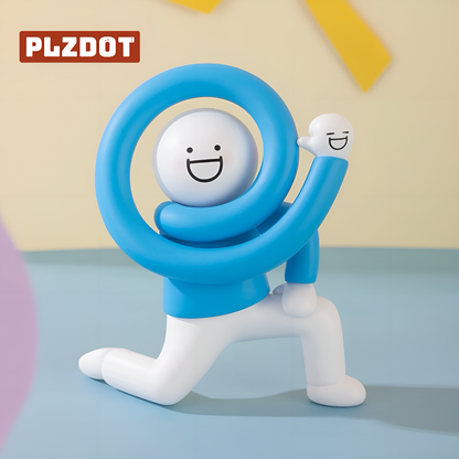 PLZDOT Xiaolan and His Friends' "Abstract" Series Blind Box