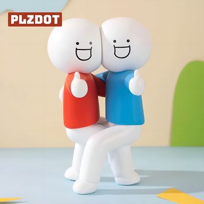 PLZDOT Xiaolan and His Friends' "Abstract" Series Blind Box