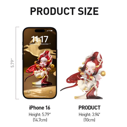 SKULLPANDA Celestial Horse Figure