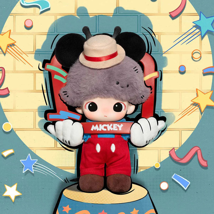 POP MART DIMOO WORLD × DISNEY Vinyl Plush Keychain Blind Box
