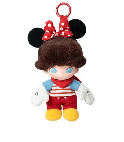 POP MART DIMOO WORLD × DISNEY Vinyl Plush Keychain Blind Box
