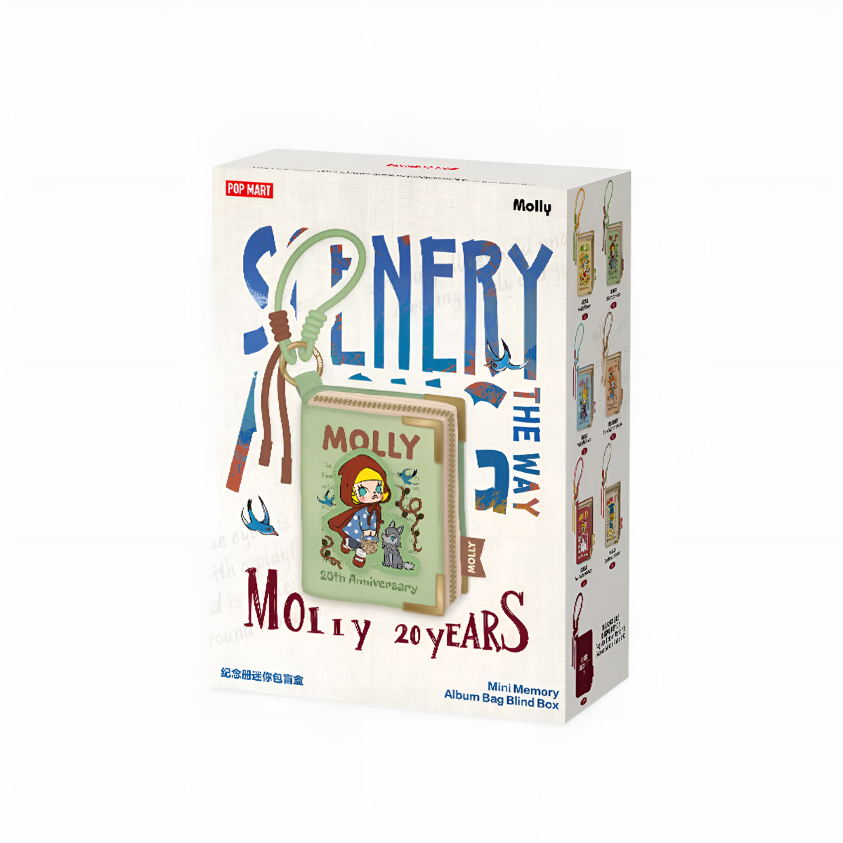 MOLLY Scenery Along the Way Series-Mini Memory Album Bag Blind Box