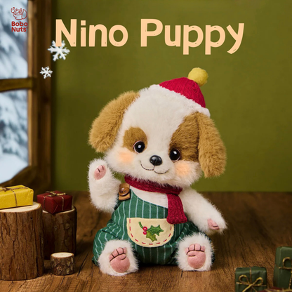 Bobo Nuts Nino Puppy Winter Snuggles Series Plush Toy