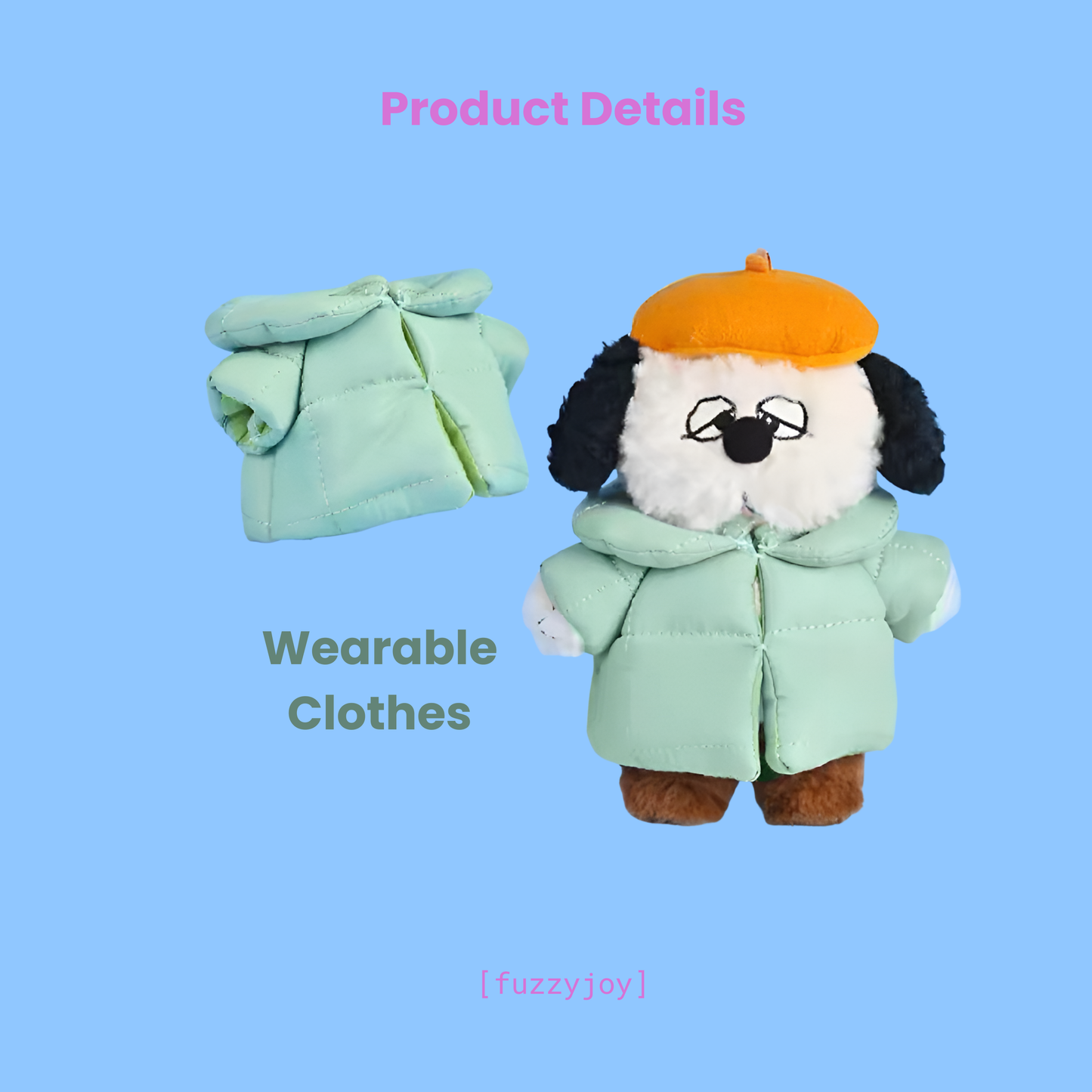 SHANDMOO Peanuts - Winter Gear Series Plush Charm