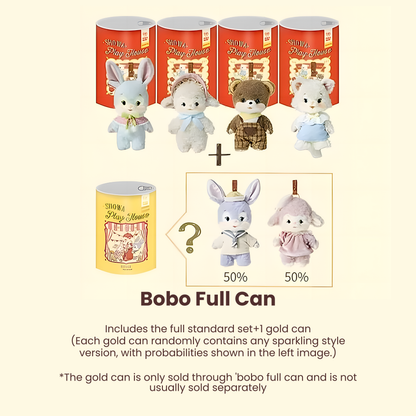 Bobo Nuts Cocotto Play House Series Plush Pendant Blind Box
