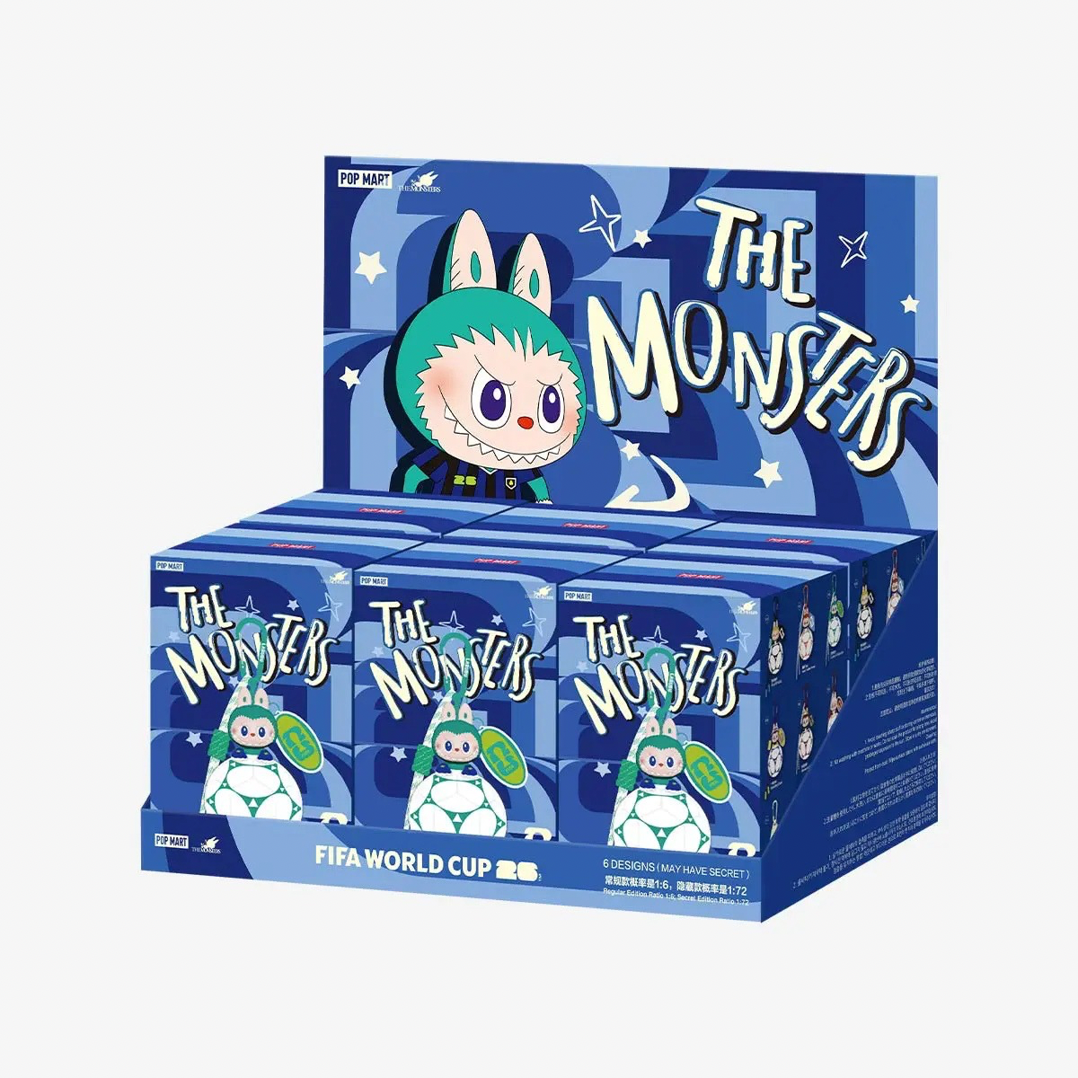 THE MONSTERS × FIFA SERIES - Football-shaped Mini Bag Blind Box