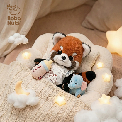 Bobo Nuts Jellybean Red Panda The Kiddo Valley Series Plush Toy