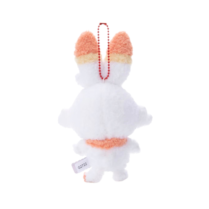 Takara Tomy - PokePeace Scorbunny Plush Keychain