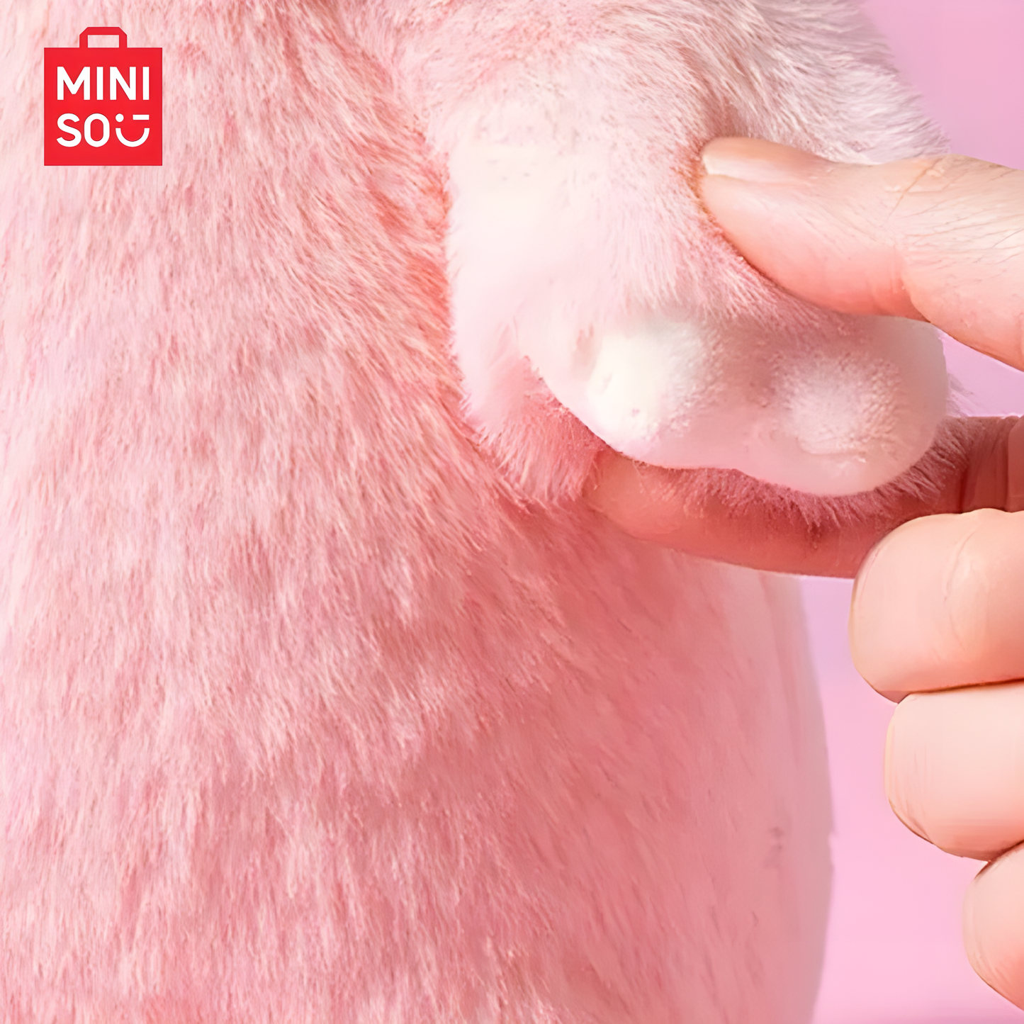 MINISO Sakura Sheep Sitting Plush Doll