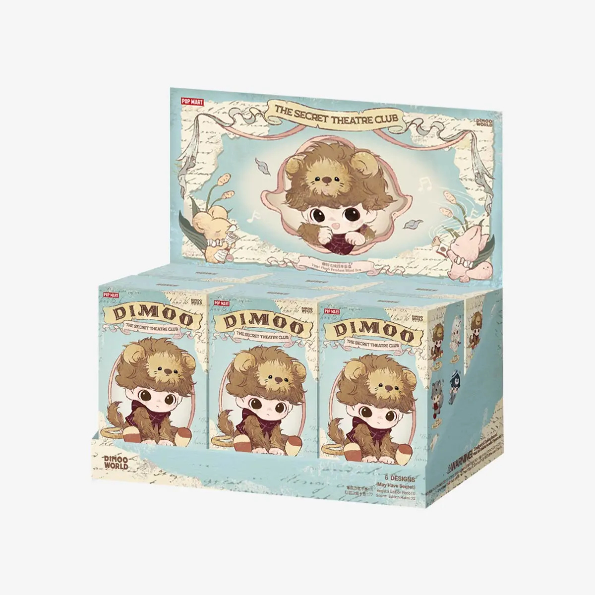 DIMOO The Secret Theatre Club Series - Vinyl Plush Pendant Blind Box