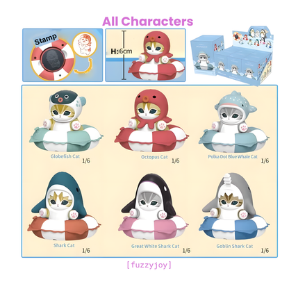 Mofusand Swimming Ring Series Figure Blind Box