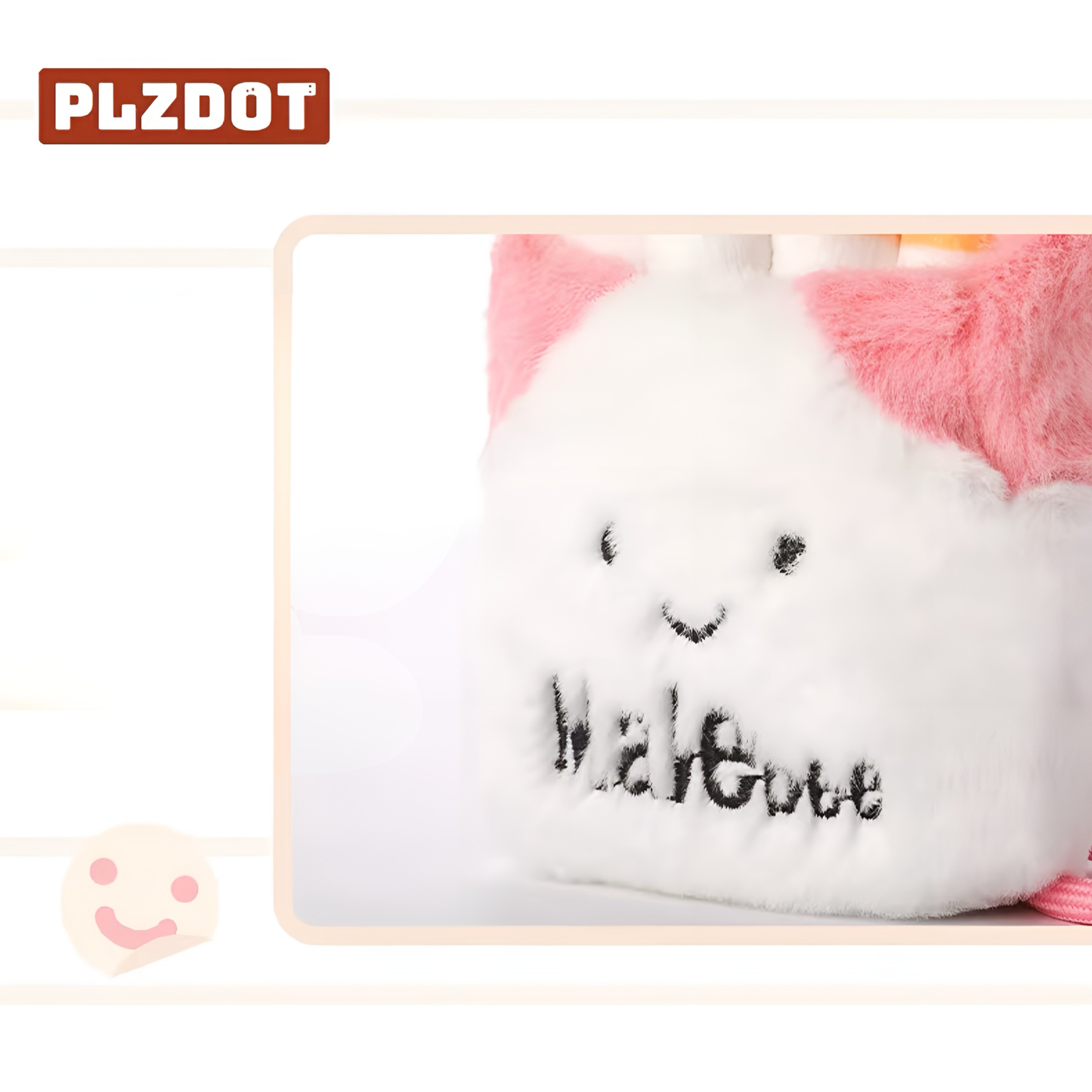 PLZDOT Malebee Laigen Huazi Creative Cigarette Pendant Plush