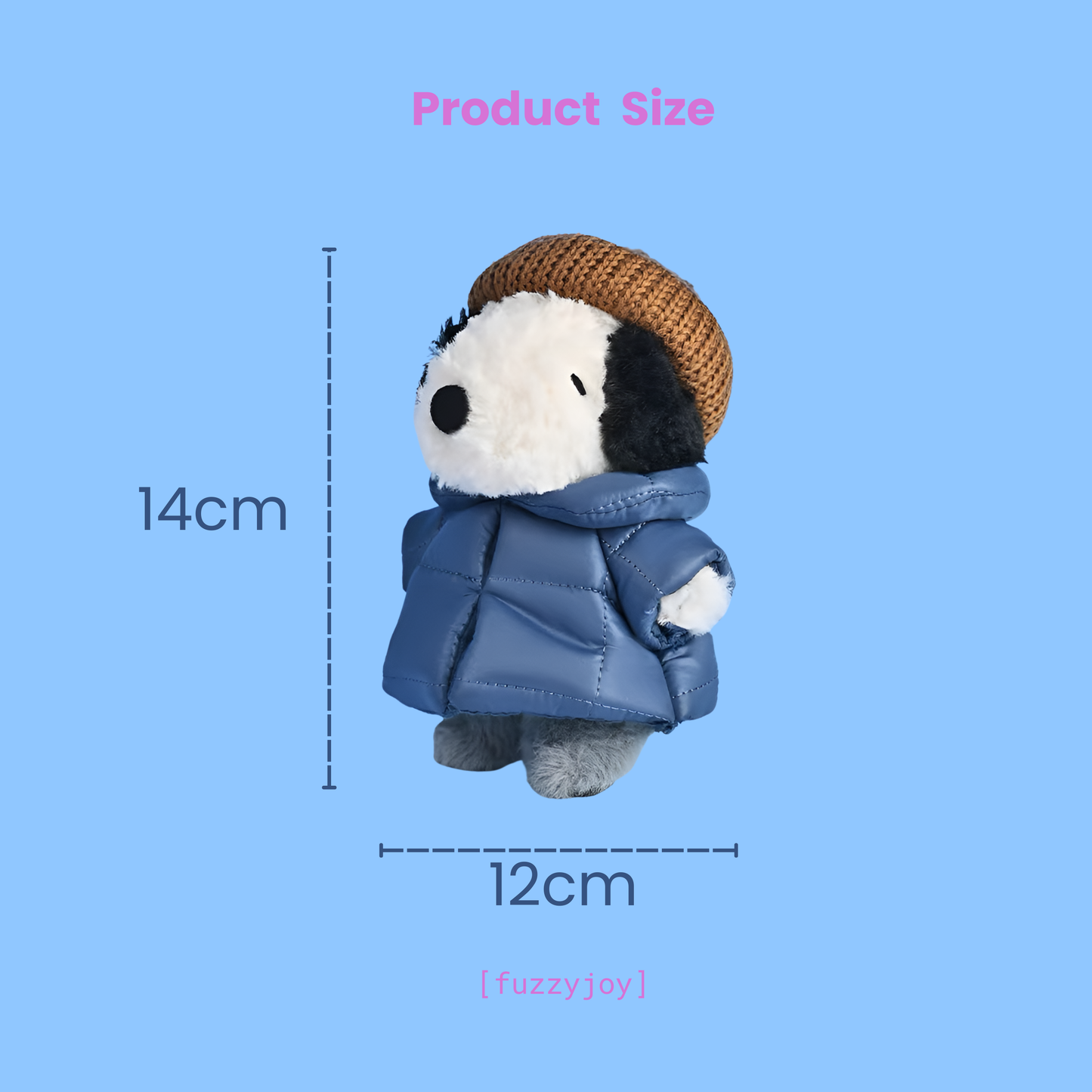 SHANDMOO Peanuts - Winter Gear Series Plush Charm