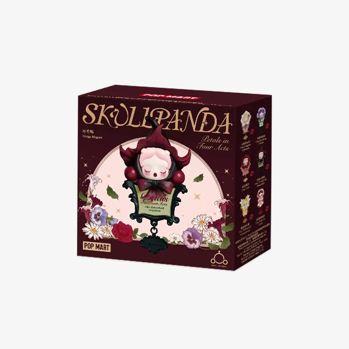 SKULLPANDA Petals in Four Acts Series Fridge Magnet