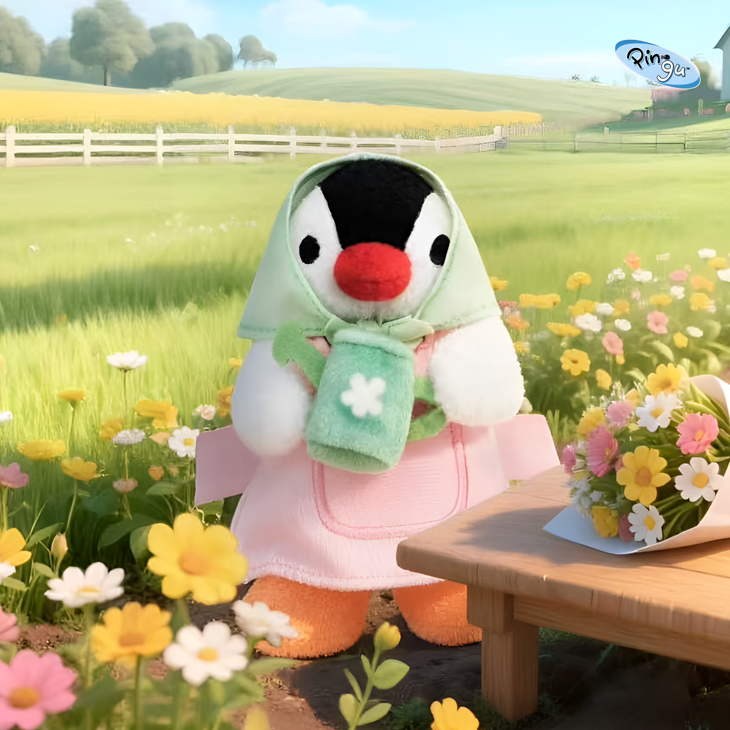 [AU STOCK] Pingu Happy Farm Series Plush Blind Box