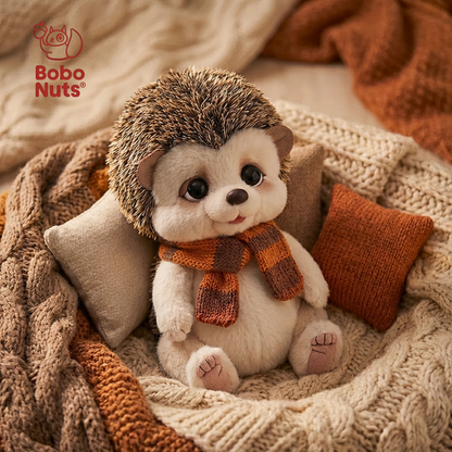 Bobo Nuts Motty Hedgehog The Good Night Town Series Plush Toy