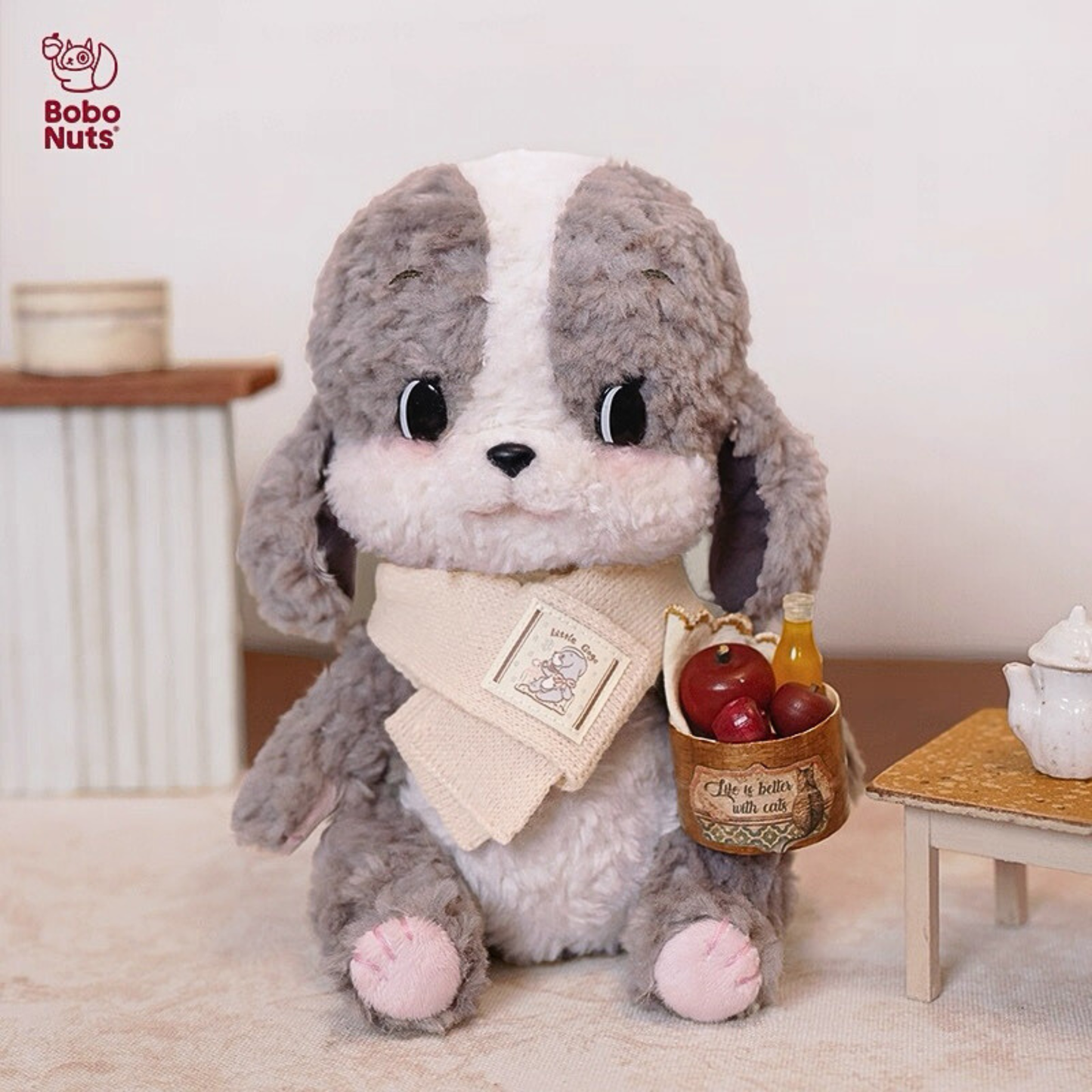 Bobo Nuts Little Gogo Doggy Little Friends Series Plush Toy