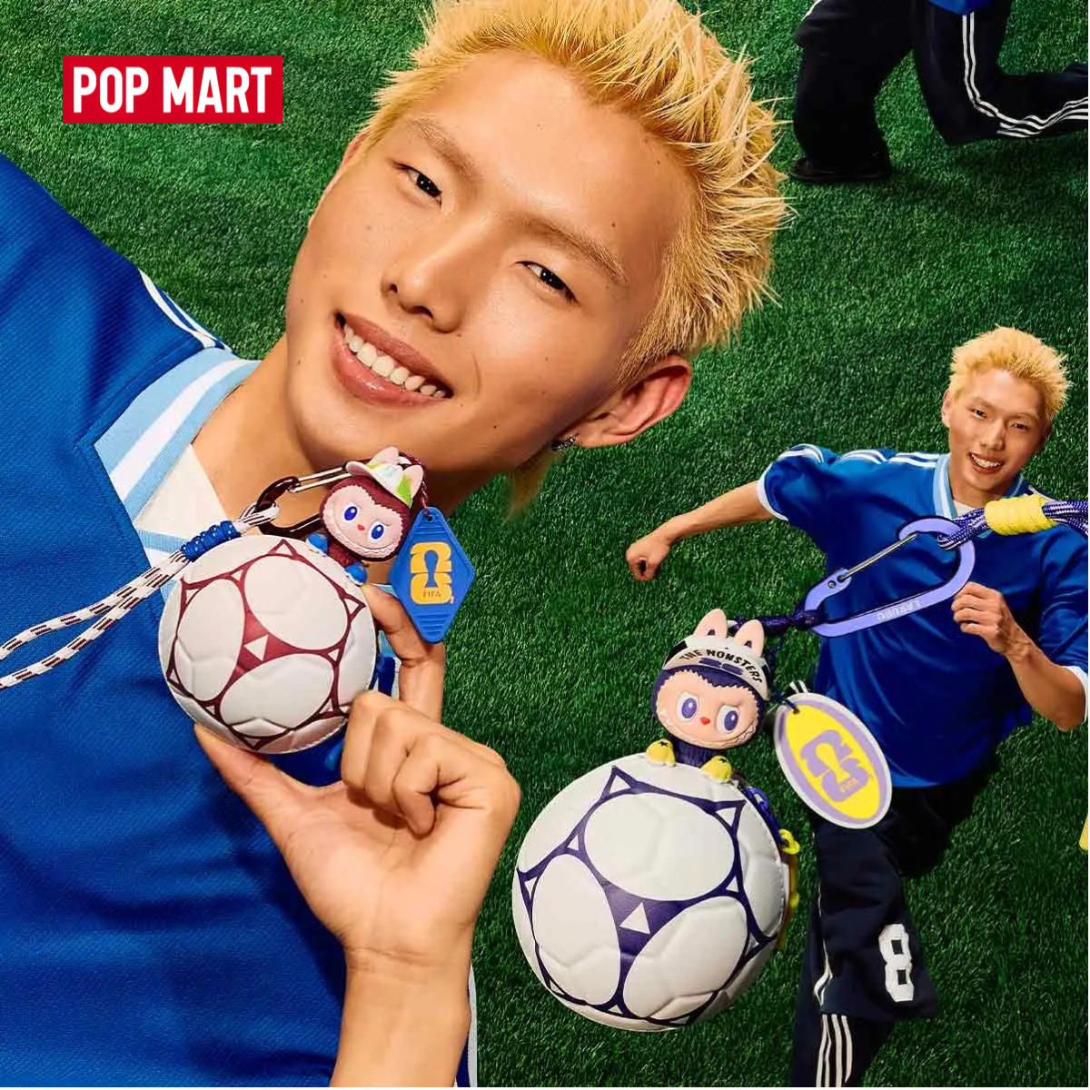 THE MONSTERS × FIFA SERIES - Football-shaped Mini Bag Blind Box