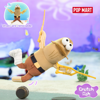 POP MART x GONG Bikini Bottom Buddies Whimsical Plush Series 2