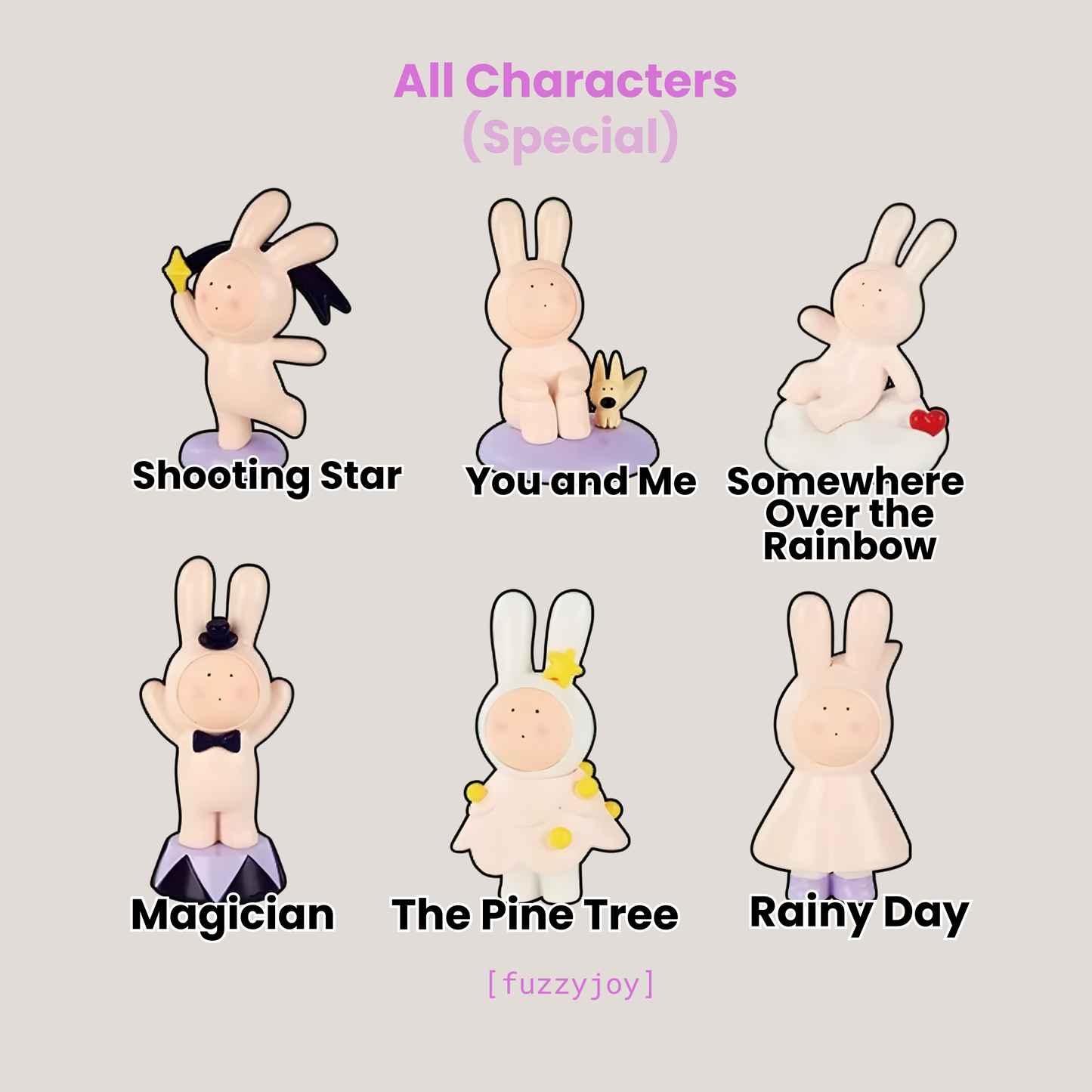 Anthony Bunny Still Shine For You - 20th Anniversary Artist Series Figures