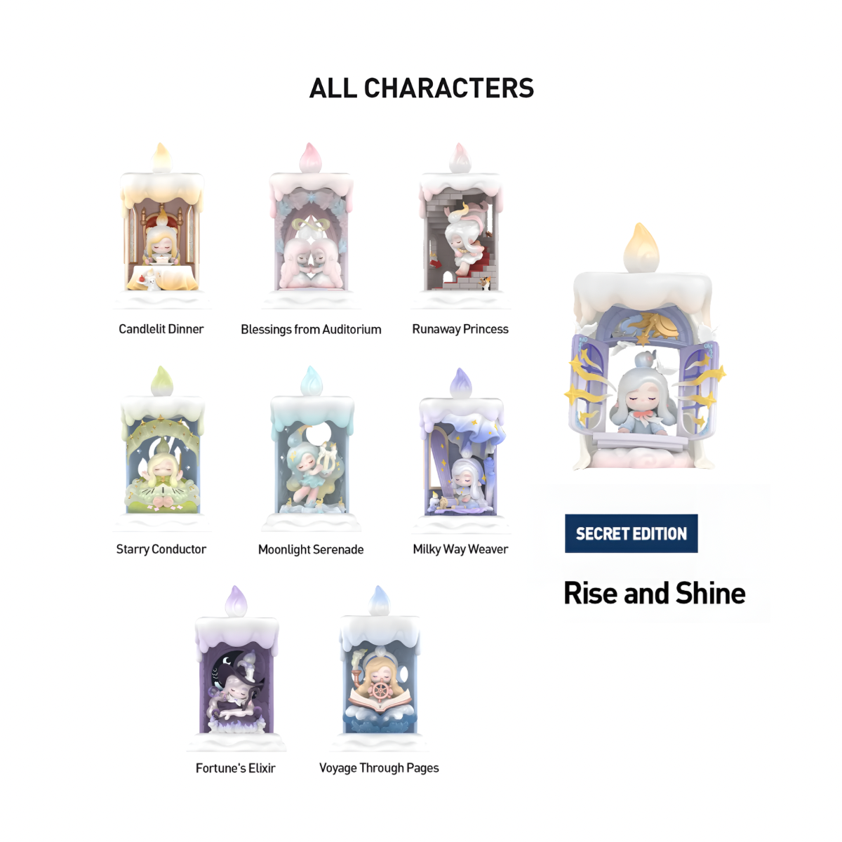 CHAKA Candlelit Wander Series Figures
