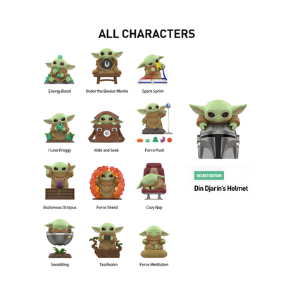 Star Wars Grogu Tiny But Mighty Series Figures