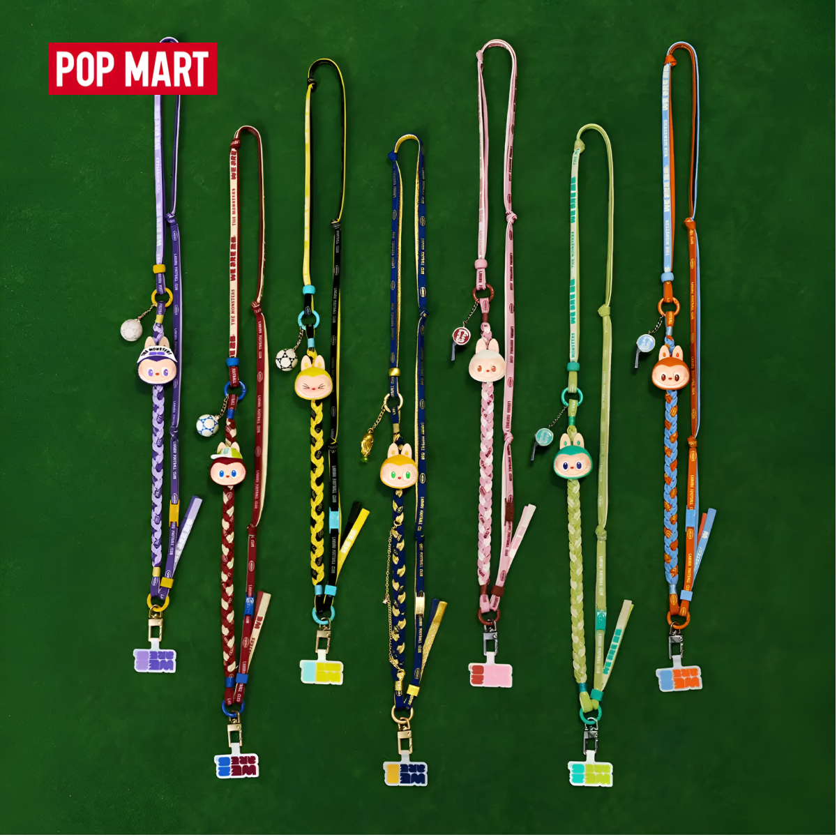 THE MONSTERS × FIFA SERIES-Long Lanyard Blind Box