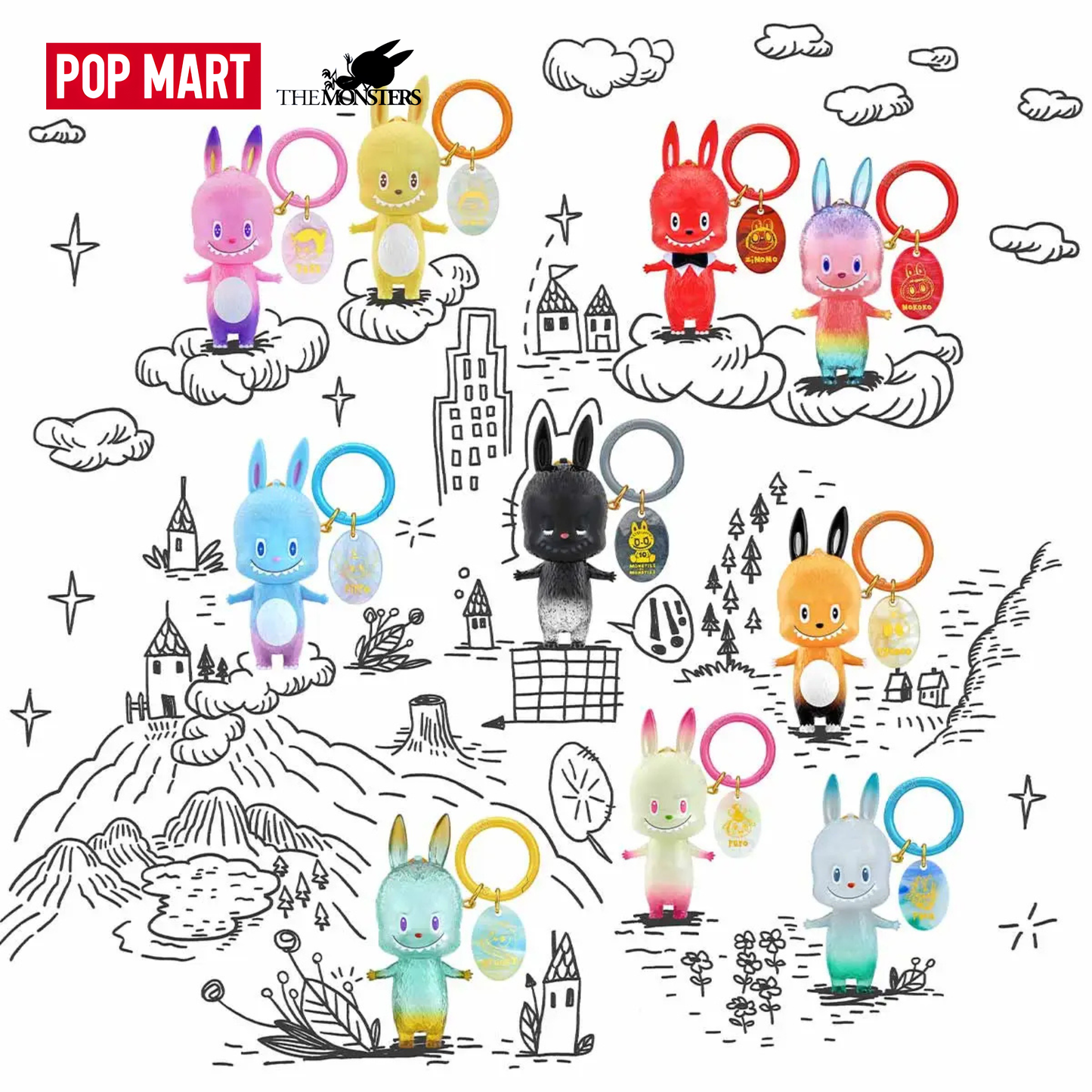 THE MONSTERS 10th Anniversary Series Figures