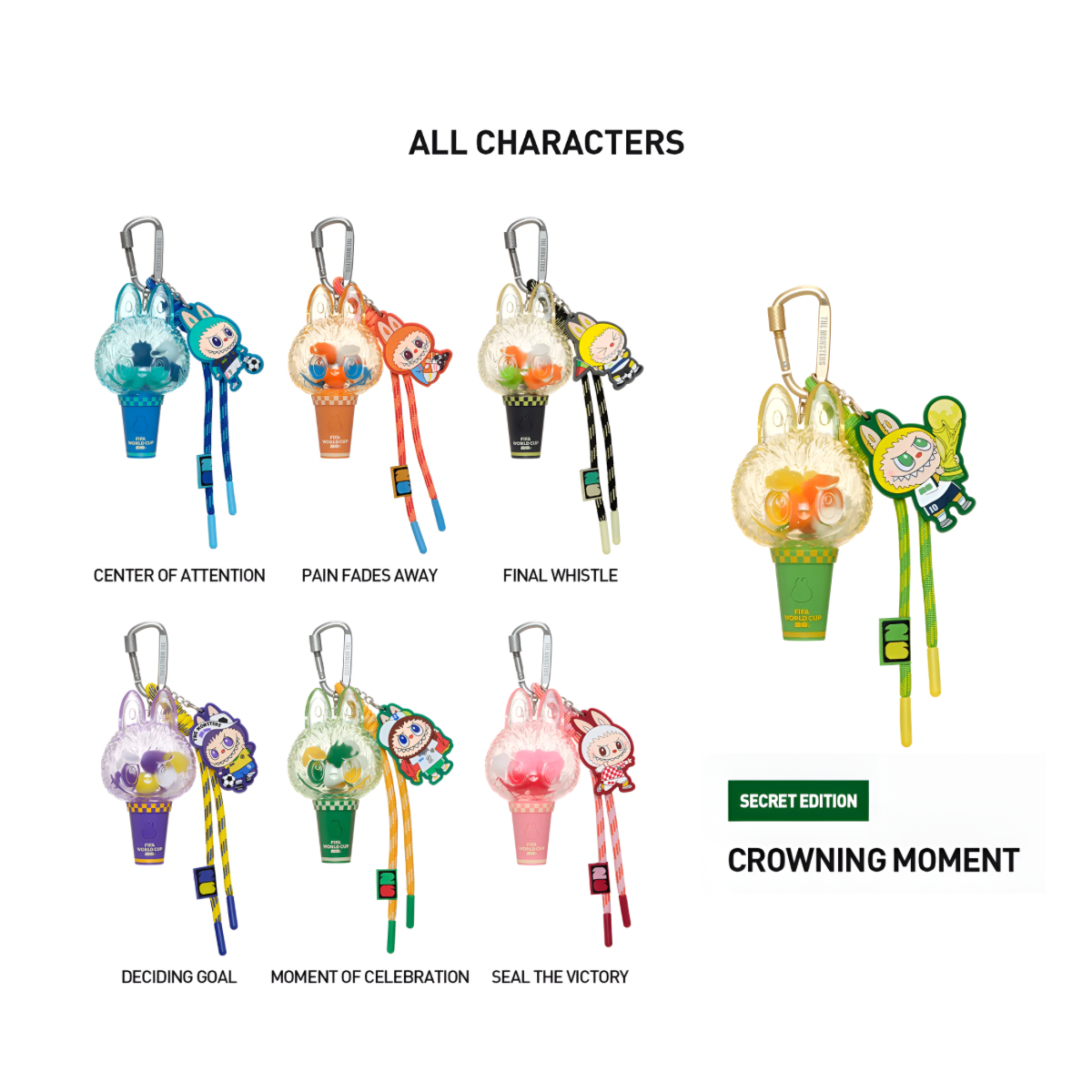 THE MONSTERS × FIFA SERIES-Mini Pendant Light Blind Box