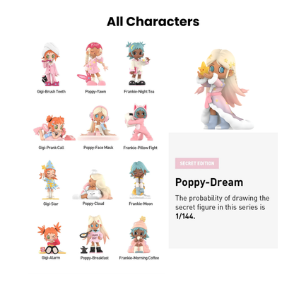 Lil Peach Riot Sleepover Series Figures