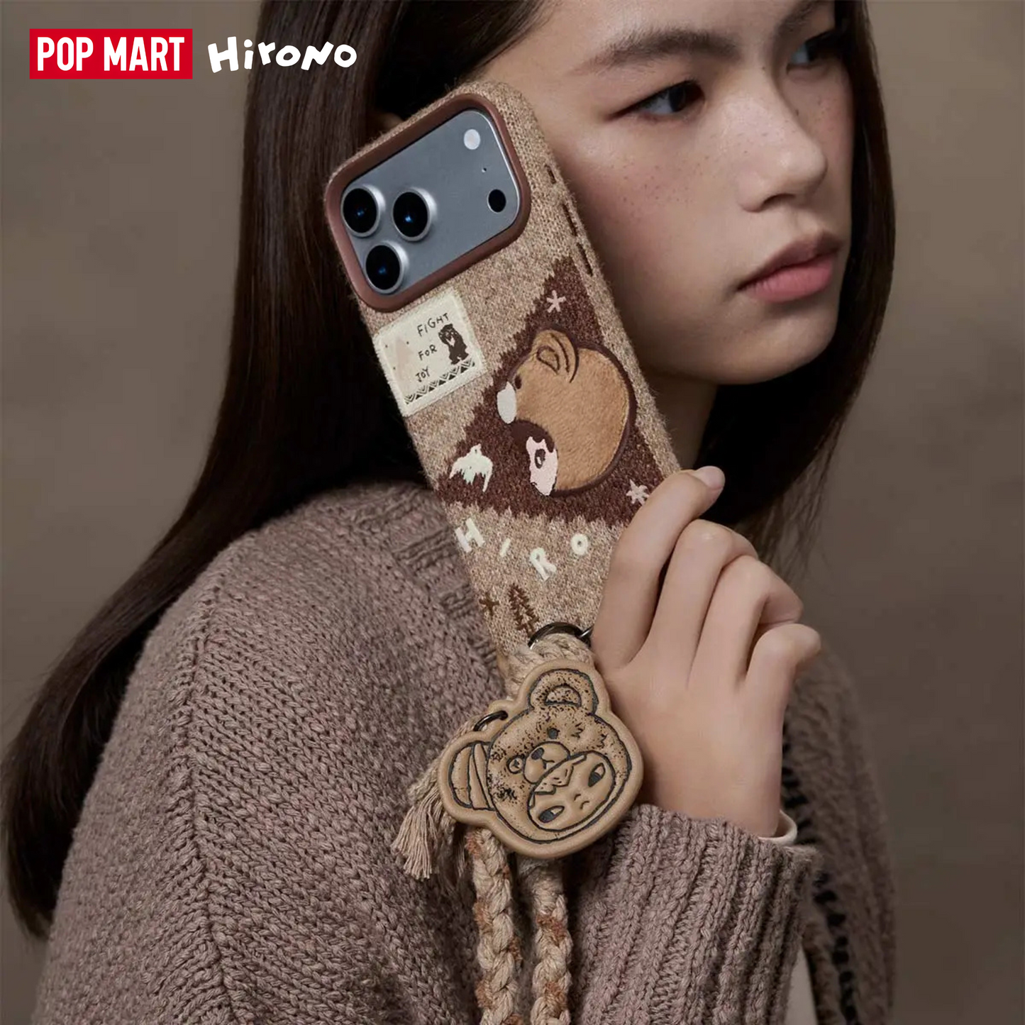 Hirono Road Journal Series-Knitted Phone Case