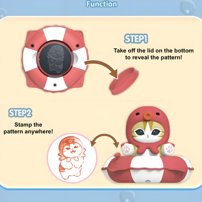 Mofusand Swimming Ring Series Figure Blind Box
