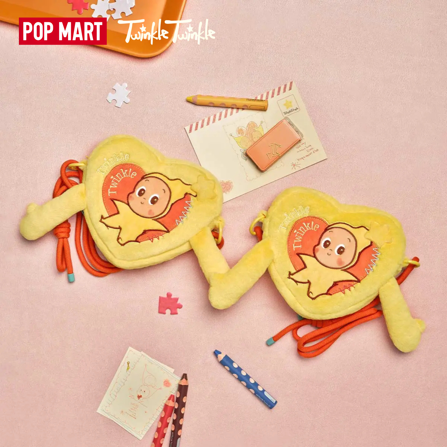 Twinkle Twinkle Crush On You Series-Hand-in-Hand Heart Bag