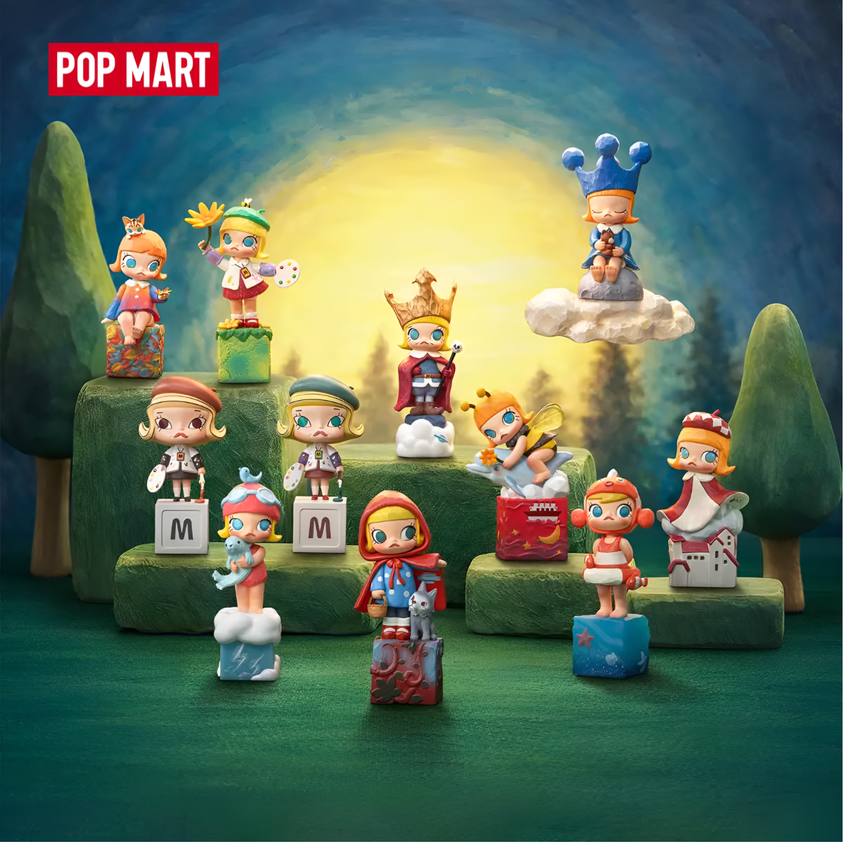 MOLLY Scenery Along the Way 20th Anniversary Series Figures