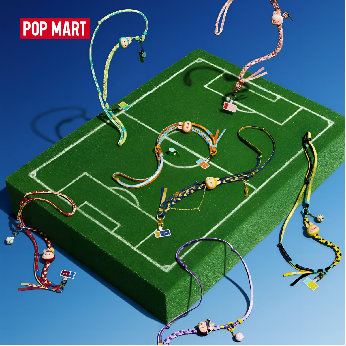 THE MONSTERS × FIFA SERIES-Long Lanyard Blind Box