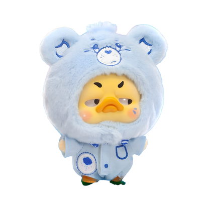 Upsetduck x Carebears Neon Sweetheart Duck Plush Keychain Blind Box