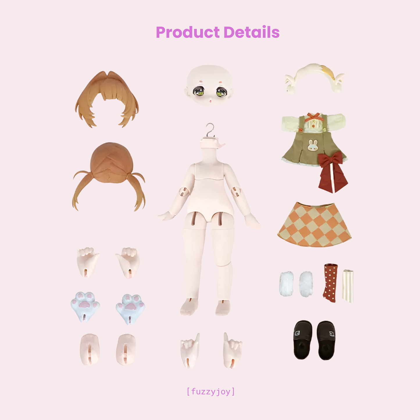 COME4FREE Bonnie Dream Case Series 1/6 Action BJD Blind Box