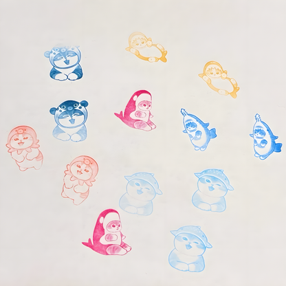 Mofusand Swimming Ring Series Figure Blind Box