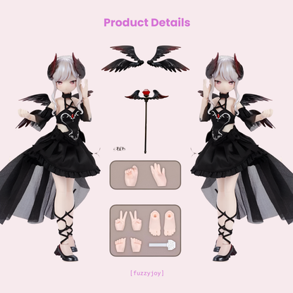 NEO EDEN TOYS Light Nightmare Twins Series MJD Action Figure Blind Box