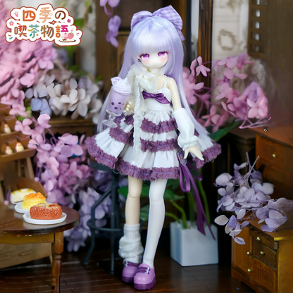 Momotale Four Seasons Tea House Story Series 1/8 Action Figure BJD Blind Box