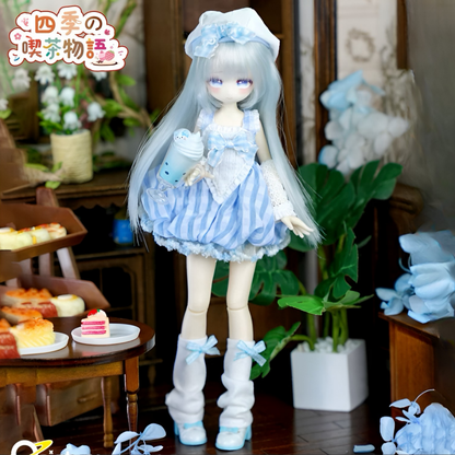 Momotale Four Seasons Tea House Story Series 1/8 Action Figure BJD Blind Box
