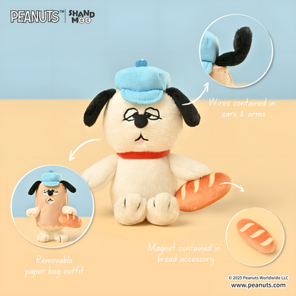 SHANDMOO x Peanuts Daily Bake Series Pendant Plush
