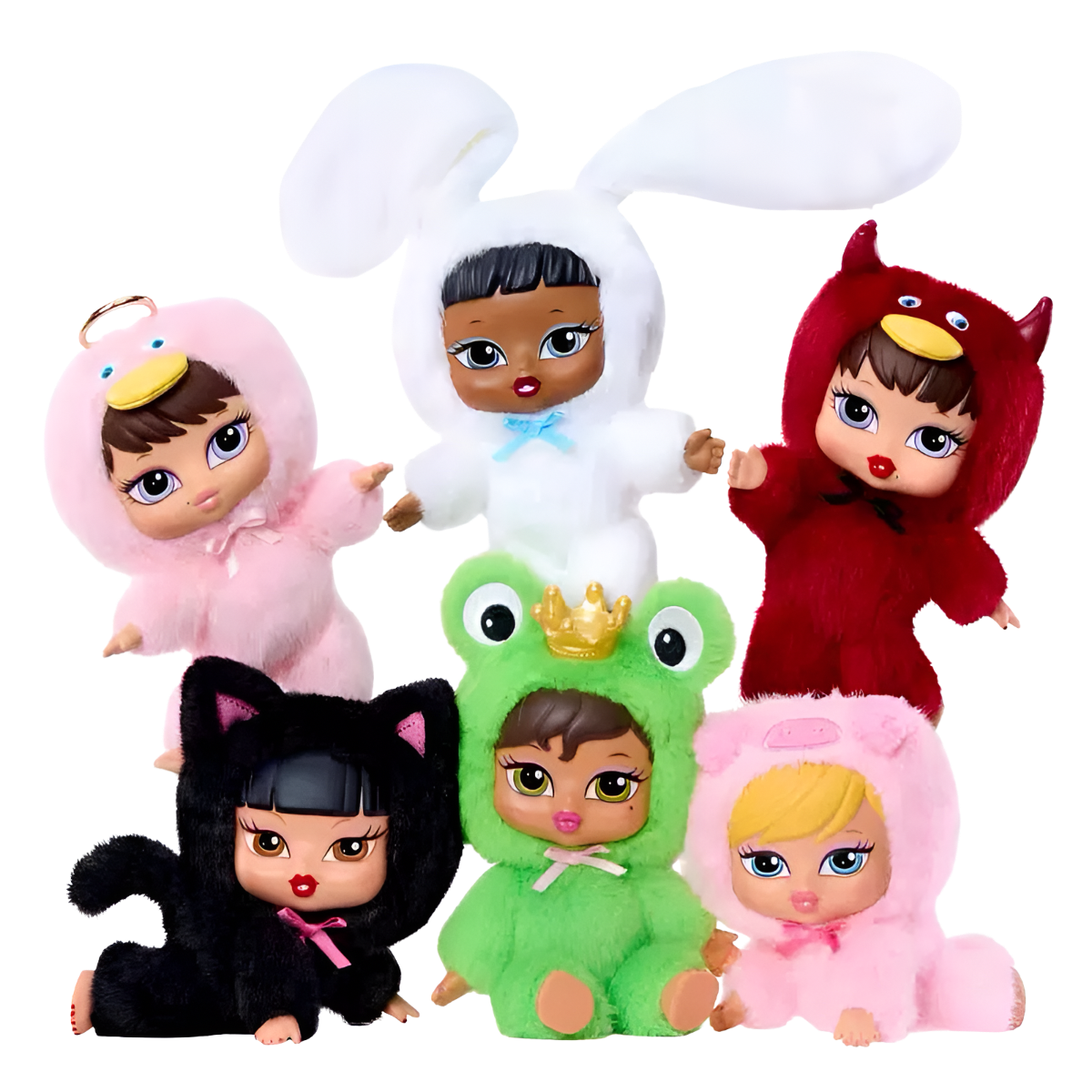 Bratz Bratziez Iconz Series Plush Keychain Blind Box