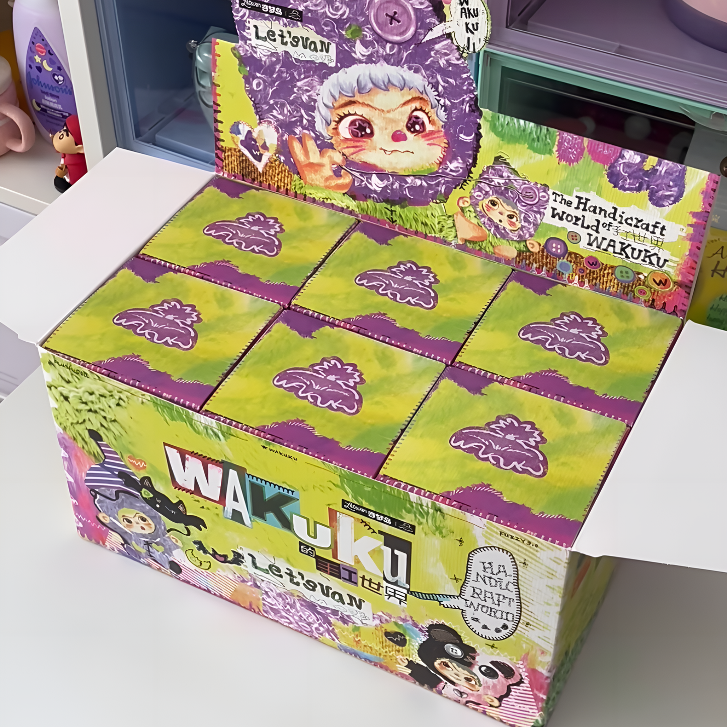 WAKUKU The Handicraft World Series Pendant Plush Blind Box