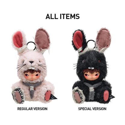 Hirono Little Hare Plush Doll Pendant